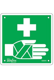 First Aid Safety Sign #TQSGN076000