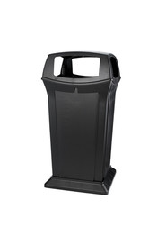 Poubelle avec ouvertures sur 4 côtés Rubbermaid 9176 Ranger #RB009176NOI