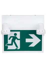 LED Emergency Lighting - Running Man Sign with Double Head #TQ0XI790000