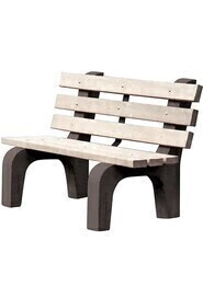 Bancs de parc en plastique recyclé #TQ0ND450000