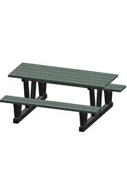 Recycled Plastic Outdoor Picnic Tables #TQ0NJ034000