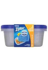 Rectangle Food Containers Ziploc with Smart Snap Technology #TQ0OR134000