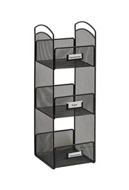 Tower Break Room Organizer Onyx #TQ0OP409000