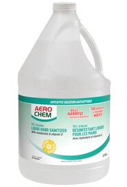 Désinfectant liquide aux agrumes pour les mains 70% d'alcool #AEFLSANI378