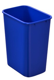 MOBILIA Blue Recycling Wastebasket 7 gal #NIMOBC26BLE