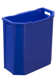 MOUSQUETAIRE Wall mount Recycling Wastecontainer 25 gal #NIMOUS95BLE