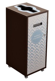 LOUNGE Recycling Container 87L #NILO87P7COBRU
