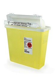 Sharps and Biomedical Waste Garbage Can 2L #TQSGE753000