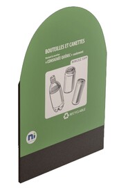 Backboard Sign for Multiplus Station #NILPAN120CO