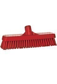 Brosse à récurer pour planchers et murs avec fibres fermes 12" #TQ0JL194000
