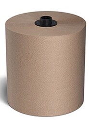 01859 Estime, Essuie-mains rouleaux brun, 6 X  800' #SC001859000