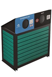 CHARLEVOIX Îlot de récupération à 2 voies 110L #NICH2110VER