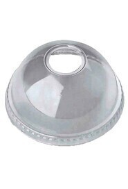 Dome Lid with Hole for 12 - 24 oz Cups #EC710516700