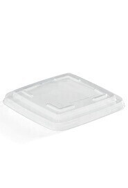 Recyclable Plastic Lid for Square Container 16 oz #EC400926900