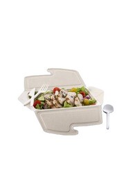 Pulp Folding Lunch Box 32 oz #EC400929000