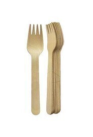 Compostable Birch Wood Utensils #EC750009500