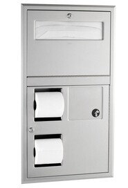 Combo distributeur pour couvre-siège et papier hygiénique #BO035745000