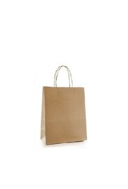 Brown Paper Bag with Handle #EC112050000