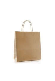 Sac en papier brun à poignées #EC112662000