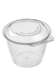 Sécurité Hinged Round Take out Container 48 oz #EC419519800