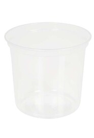 Recyclabe Plastic Round Take out Container #EC419912400