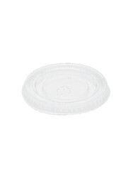 Couvercle en plastique recyclable pour contenant à portion kraft #EC755070000