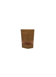 Paper Bag with a Window and Poly Interior #EC300480000