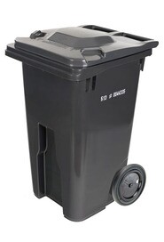 Industrial IPL Wheeled Bin 240L #NI602136ANO