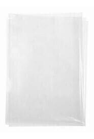 Sacs en plastique recyclable clair, 15" x 21" #EC300661500