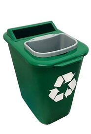 MOBILIA Recycling Bin with Lid 26L #NIMOB26DUOV