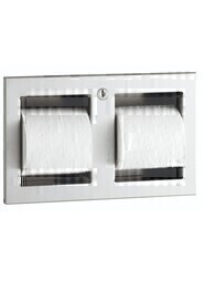 Distributeur double de papier hygiénique encastré #BO035883000