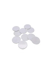 NFC Tag NTAG213 IP66 On-Metal Round White PVC with 3M Adhesive #NFC3NTAG213