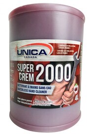 SUPER CREM 2000 Waterless Hand Cleaner for Mechanics #QCS2004J000