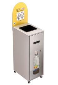 MULTIPLUS Recycling Station with lid 58L #NIMU58P1PVMBLA