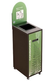 MULTIPLUS Recycling Station with lid 58L #NIMU58P3CONOI