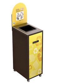 MULTIPLUS Recycling Station with lid 58L #NIMU58P4PVMNOI