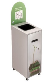 MULTIPLUS Recycling Station with Lid 120L #NIMU120P6COBLA
