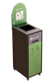 MULTIPLUS Recycling Station with Lid 120L #NIMU120P6CONOI