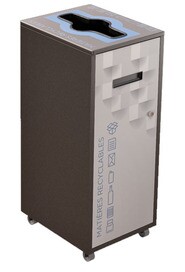 LOUNGE Recycling Container 87L #NILO87P8COGRI