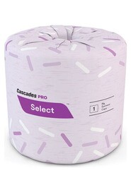 B012 SELECT Papier hygiénique 1 pli, 48 x 1000 / caisse #CC00B012000