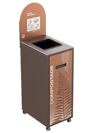 MULTIPLUS Station de recyclage pour les matières organiques 87L #NIMU87P3MOGRI