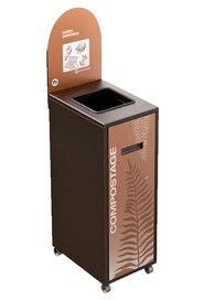 MULTIPLUS Station de recyclage pour les matières organiques 87L #NIMU87P3MONOI