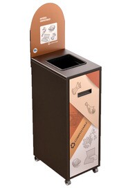 MULTIPLUS Station de recyclage pour les matières organiques 87L #NIMU87P5MONOI