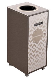 LOUNGE Station de recyclage pour les matières organiques 58L #NILO58MOP7GRI