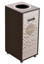 LOUNGE Station de recyclage pour les matières organiques 87L #NILO87MOP7NOI