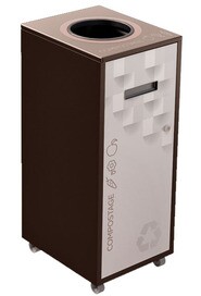 LOUNGE Organic Waste Recycling Station 87L #NILO87MOP8BRU
