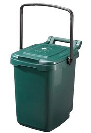 ECO CADDY Organic Waste Bin 23L #NIEC0MO5VER