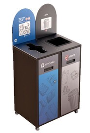 MULTIPLUS 2 Streams Recycling Station 87L #NIMU8702P6BRU
