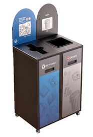 MULTIPLUS 2 Streams Recycling Station 87L #NIMU8702P6NOI