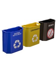 MOUSQUETAIRE 3-Stream Recycling Station 95L #NIMOU950300